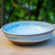 Assiette creuse bleu ciel