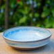 Assiette creuse bleu ciel