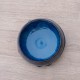 Pot boule bleu
