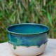 Grand bol bleu et vert