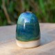 Vase miniature vert et bleu