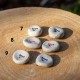 Câlin de poche en céramique Worry stone amour
