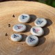 Câlin de poche en céramique Worry stone amour