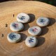 Câlin de poche en céramique Worry stone amour