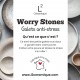 Câlin de poche en céramique Worry stone amour