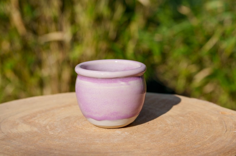 Petit vase boule Rose