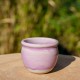 Petit vase boule Rose