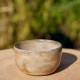 Ramequin en céramique ocre et beige