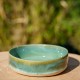Assiette creuse verte