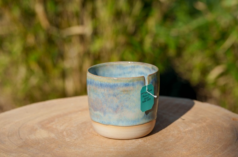 Tasse - Bleu et beige