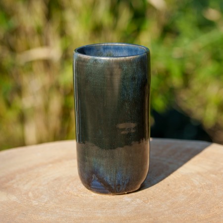 Vase noir et gris