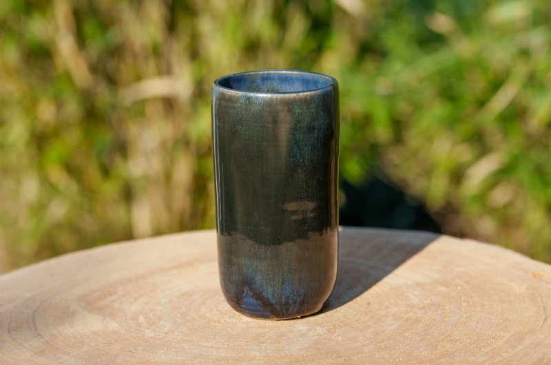 Vase noir et gris