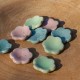 Worry stone Fleur pastel