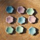 Worry stone Fleur pastel