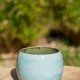 Pot boule bleu glacier