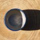 Pot boule bleu