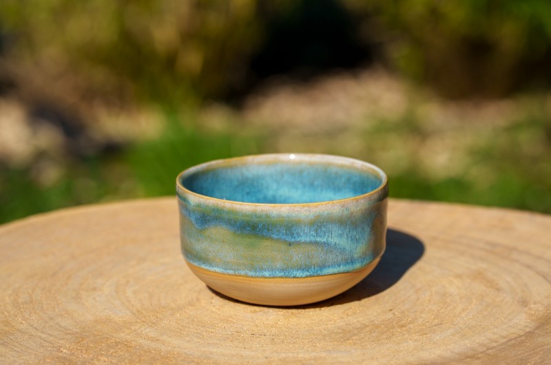 Ramequin en céramique Bleu et vert