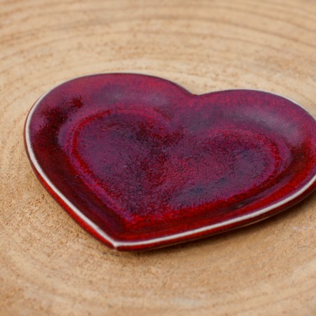 Coupelle Coeur rouge