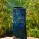 Vase Facettes bleu et vert