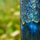 Vase Facettes bleu et vert