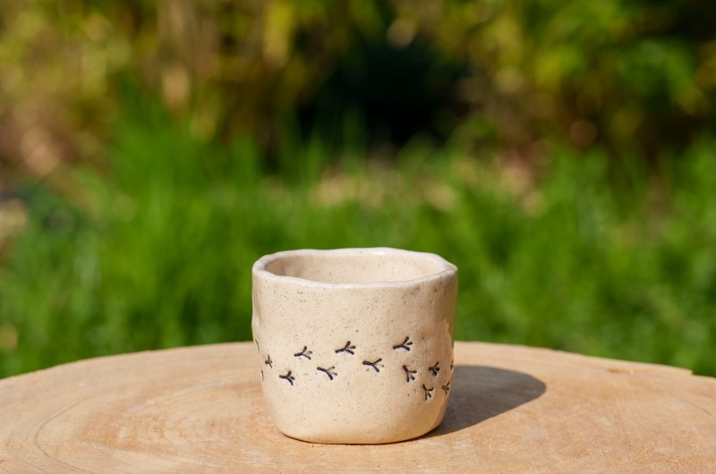 Bol rustique Pattes d'oiseau