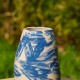 Vase Bleu et beige