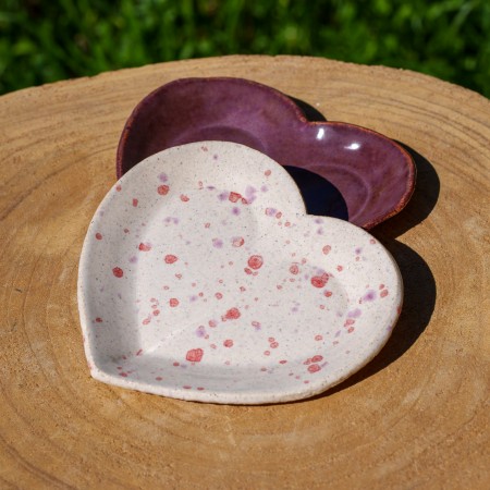 Coupelle Coeur Bordeaux ou Rose