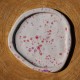 Coupelle blanche et rose