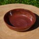 Assiette creuse cuivre