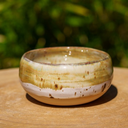 Pot boule beige