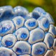 Pot boule bleu