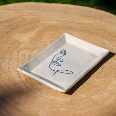 Coupelle rectangulaire visage