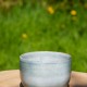 Pot boule bleu ciel