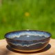 Assiette creuse bleu marine