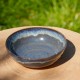 Assiette creuse bleu marine