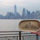 Plateau en céramique Sky Line Manhattan New York.