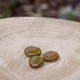 Worry Stone en céramique - vert olive