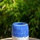 Vase Bleu et beige