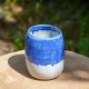 Vase Bleu et beige