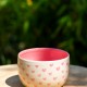 Bol petits coeurs roses