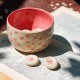 Bol petits coeurs roses
