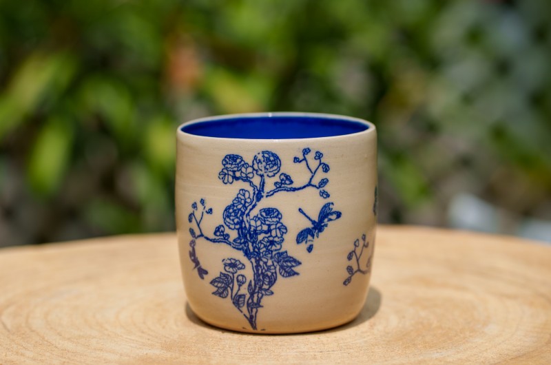 Pot Oiseau et arbre
