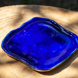 Coupelle bleue