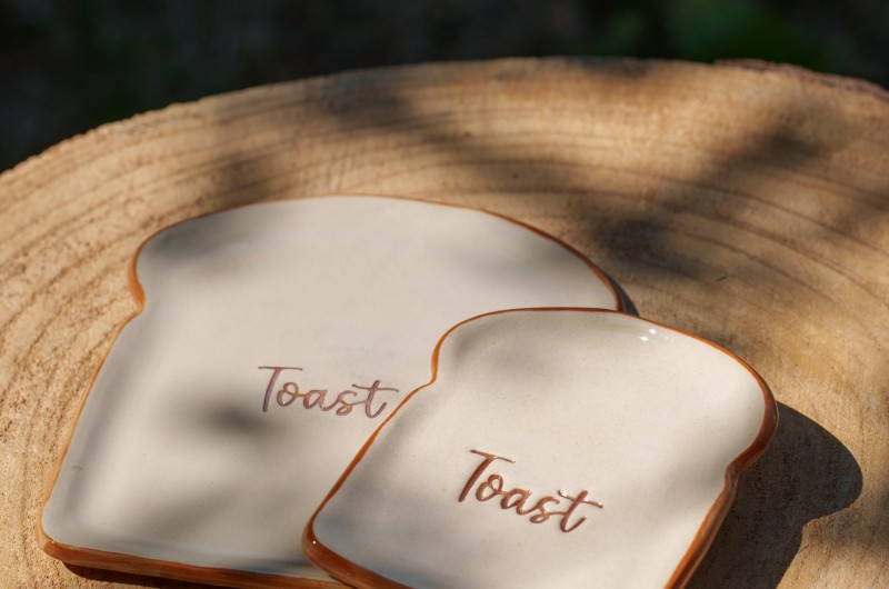 Assiette tartine Toast