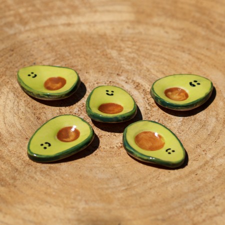 Worry stone Avocat sourire