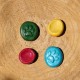 Worry Stone en céramique Patte de chien