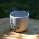 Pot blanc Visage femme