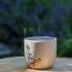 Pot blanc Visage femme