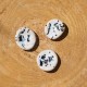 Worry Stone en céramique dalmatien