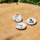 Worry Stone en céramique dalmatien
